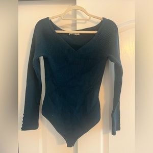 Abercrombie Ribbed Bodysuit Size L